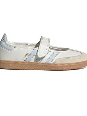 RARE SOLD OUT SAMBA JANE SHOES CLOUD WHITE/GUM/HALO BLUE WOMENS 7.5
